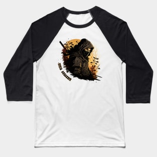 Ninja Assassin Vector art syle Baseball T-Shirt